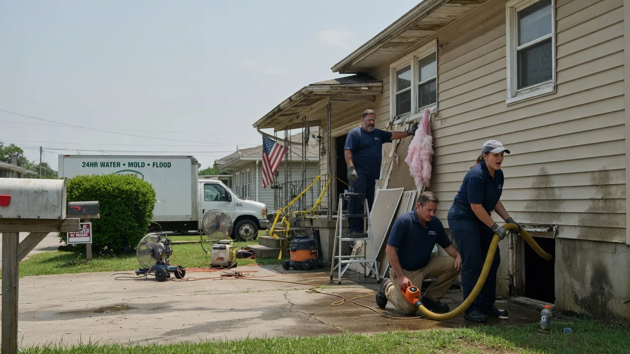 Water Damage Repair in Howe, IN near me